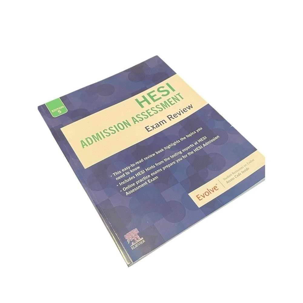 HESI Admission Assessment Exam Review 5th Edition Elsevier Evolve NO ACCESS CODE